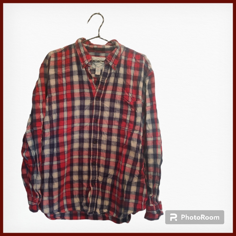 St. John's Bay Men's Button Shirt